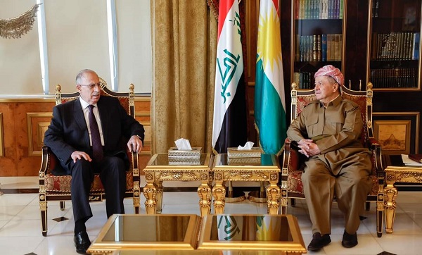 سەرۆك بارزانی پێشوازی لە شاندێكی باڵای هاوپەیمانیەتی نیشتیمانی حەسم کرد