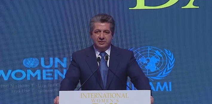 مەسرور بارزانی: زیادبوونی بەشداریی ئافرەتان لە هەموو بوارەکان نیشانەی پێشکەوتنمانە