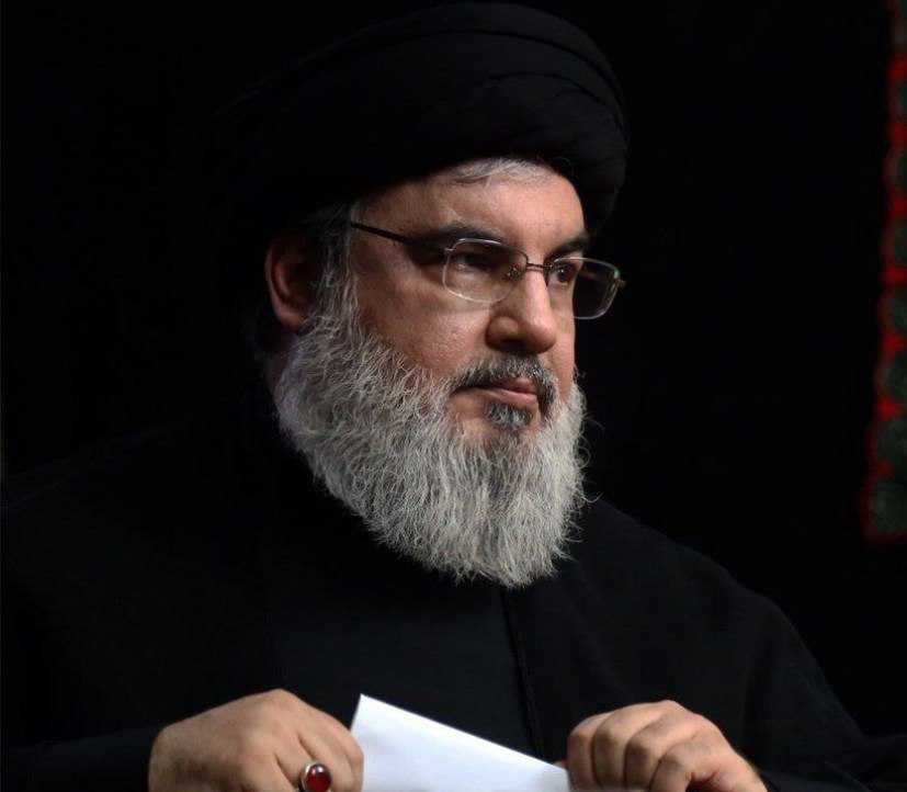 حەسەن نەسرۆڵڵا جارێکی دیکە لەم کاتەدا ووتارێک پێشکەش دەکات