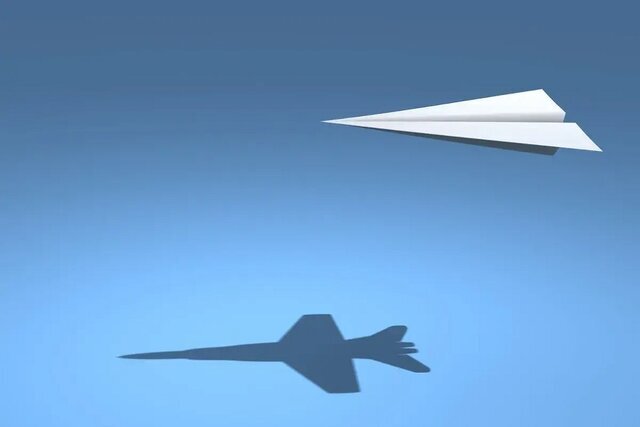 شکاندنی ژمارەیەکی پێوانەیی جیهانی کە لە فڕۆکەی سەروو دەنگی ناسا ئیلهامی وەرگرتووە