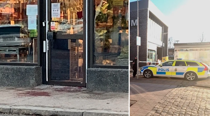 سوید/ کەسێک بە چەقۆ هێرشی کردە سەر خەڵک و ٨ کەسی بریندار کرد