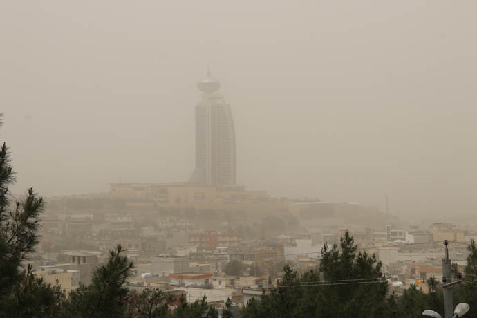 لە هەولێر و سلێمانی ئەگەری خۆڵبارین هەیە