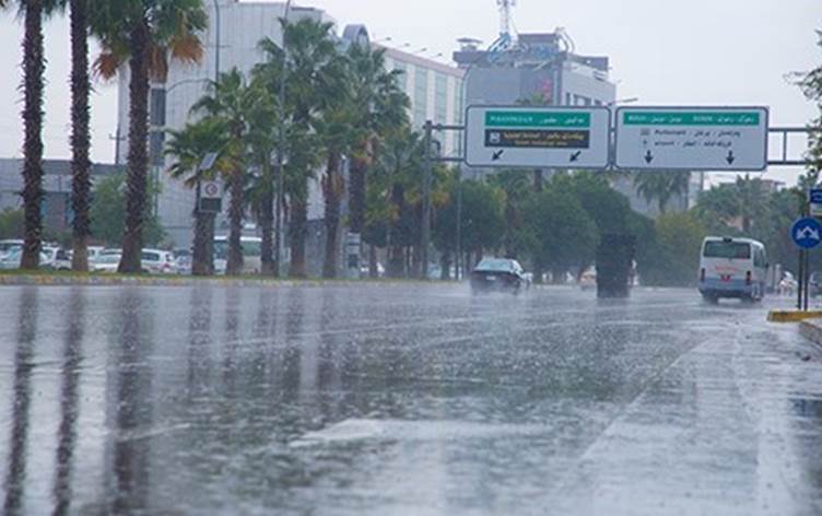بارینی بەخوڕی باران قوتابخانەکانی هەولێری داخست