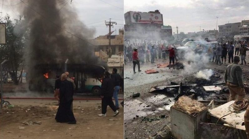 لەئەنجامی تەقینەوەیەکی بەهێز لە ئەنبار ٢٧ کەس بوونە قوربانی