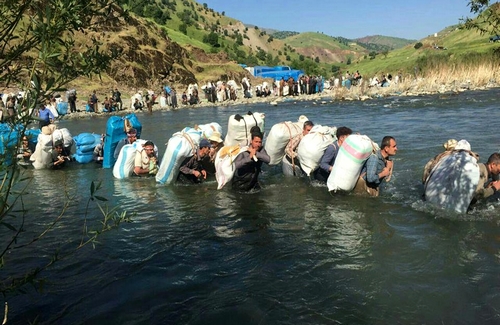 بەپەلە ... بە تەقەی ڕاستەوخۆی هێزە چەکدارەکانی ئێران کۆڵبەرێک کوژراو چەند کۆڵبەرێکی دیکەش بریندار بوون