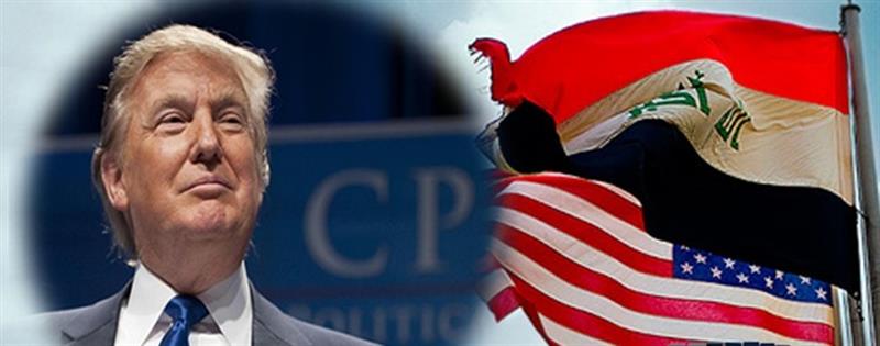 ترامپ : کاتی ئەوە هاتووە مێشکمان بە کار بهێنین عێراق وەک بنکەی هێرشی ئاسمانی با کار دەهێنین