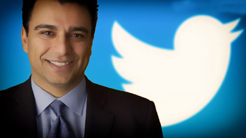 بەڕیوبەری گشتی گووگڵ " ئۆمێد کوردستانی " خەڵکی ڕۆژهەڵاتی کوردستان دەبێتە جێگری گشتی تویتەر