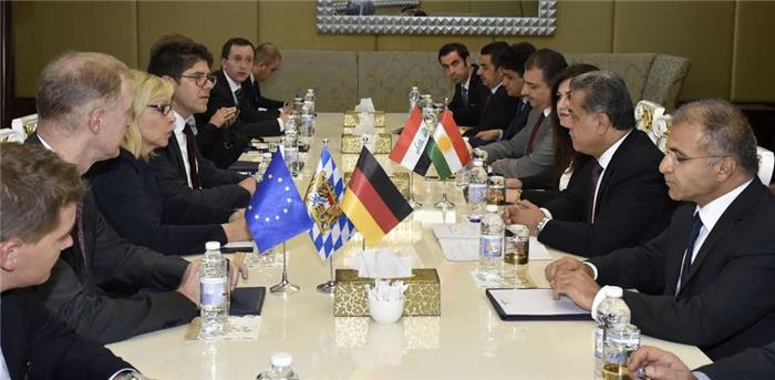 حکوومەتی ئاڵمانیا ڕەزامەندی کردنەوە نوێنەرایەتی حكوومەتی هەرێمی داوە لە هەرێمێکی خۆی لەو ووڵاتەدا