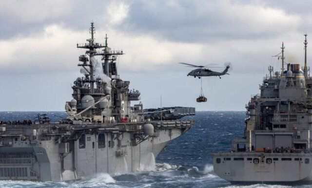 بەپەلە   ...   دەستپێکردنی نەمایشی سەربازی ئەمریکا بە هاوکاری ٥٠ ووڵات لە ئاوەکانی باشووری ئێران