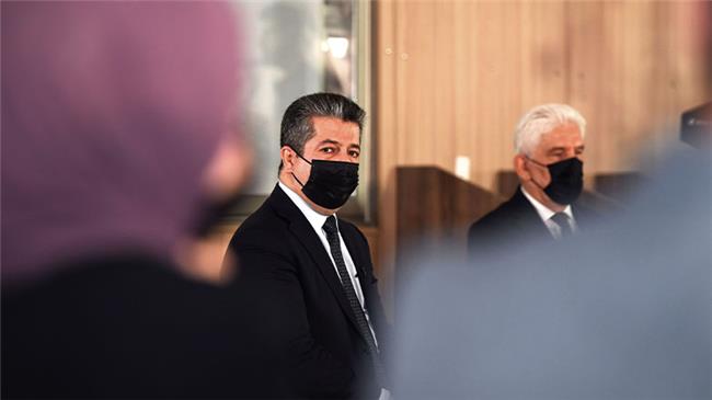 بەپەلە    ...  مەسروور بارزانی سەرۆکى حکوومەتى هەرێمی کوردستان پەیامێکی نیگەرانی ڕادەگەێنێت