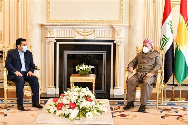 سەرۆک بارزانی پێشوازی لە ڕاوێژکاری ئاسایشی نیشتمانی عێراق دەکات