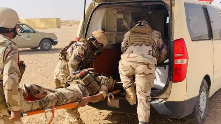 بۆمبێکی چێنراوی تیرۆریستانی داعش بە هێزەکانی عێراقدا تەقییەوە