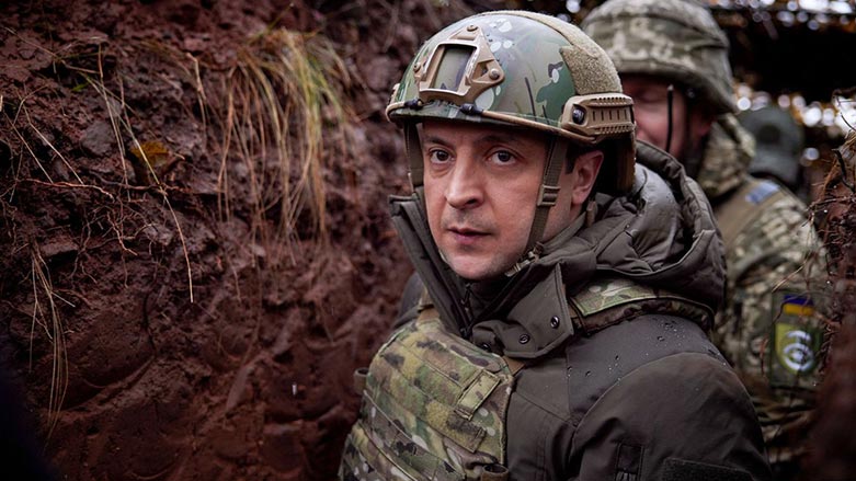 سەرۆکی ئۆکراین : ڕووسیا بە زیاتر لە ٢٠ فڕۆکەی بێفڕۆکەوانى کۆمارى ئیسلامى هێرشی کردە سەرمان