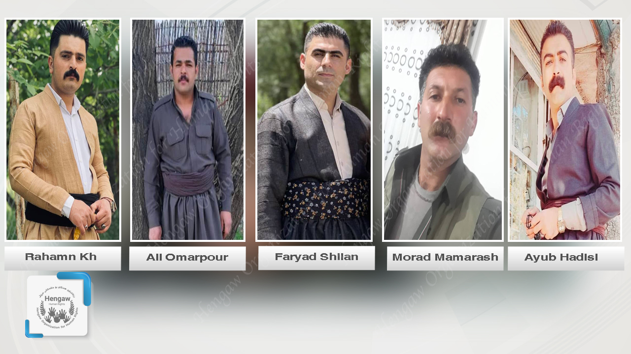 دەستبەسەر کرانی پێنج کەس لە پیرانشار