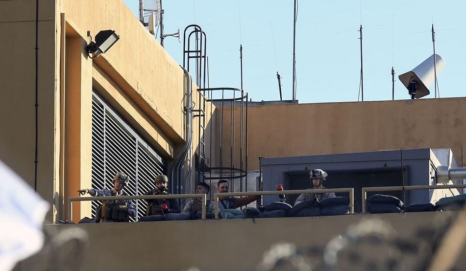 ئەمریکا پێداچوونەوە لە سەر گۆڕینی شوێنی باڵیۆزخانەکەی لە بەغدا دەکات بۆ هەولێر