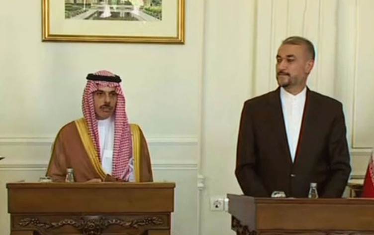 وەزیری دەرەوەی عەرەبستان دوای ٧ ساڵ سەردانی تارانی کرد