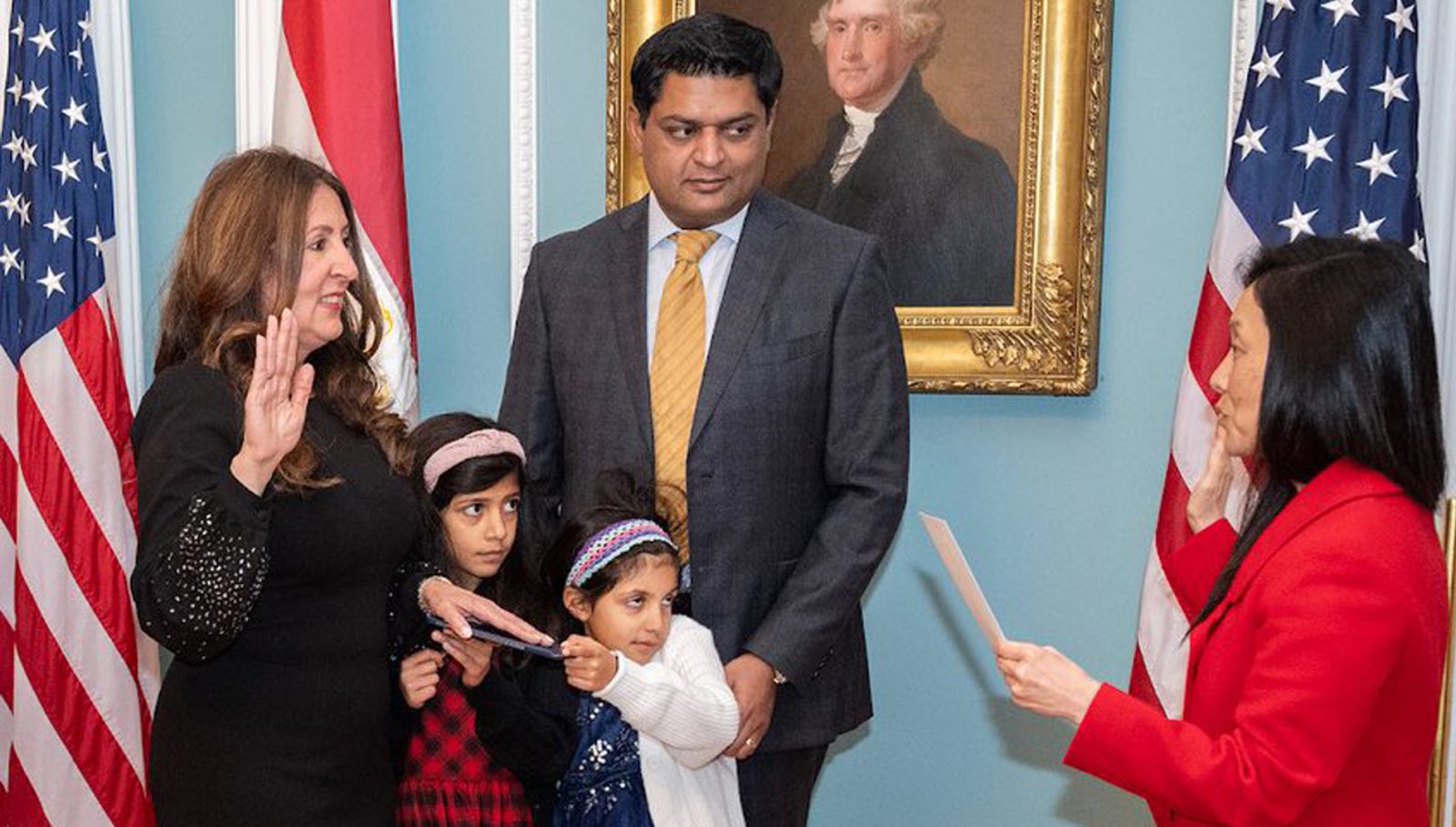 ژنێکی کورد بووە باڵیۆزی ئەمریکا لە میسر