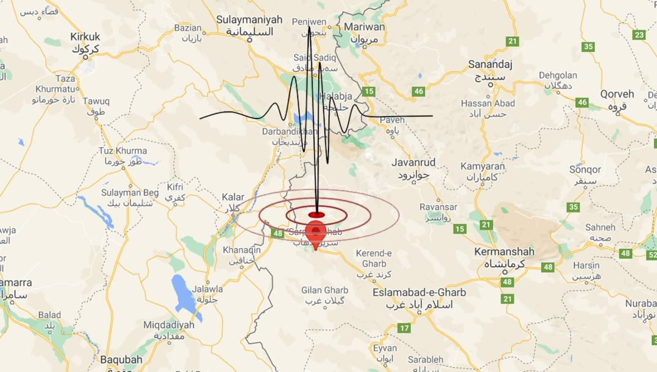 بۆمەلەرزەیەک بە گەورەیی ٣.٢ پلەی ڕیشتەر سەرپێڵ زەهاوی هەژاند