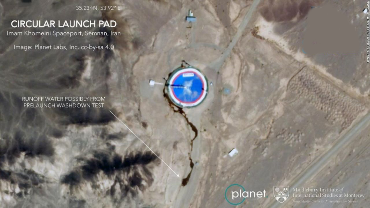 CNN ڕایگەیاند ئێران لە چەند ڕۆژی داهاتوودا ڕاکێتێک دەهاوێت