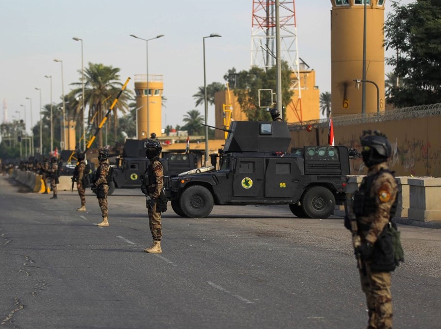 ئەمریکا بۆ پاراستنی ناوچەی سەوز ٣٠ زرێپۆش ڕادەستی سوپای عێراق دەکات