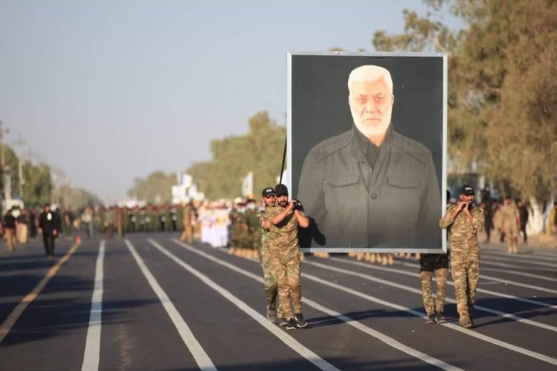 حەشدی شەعبی گەورەترین نەمایش و مانۆڕی سەربازی خۆی لە پارێزگای دیالا بەڕێوە برد + وێنە