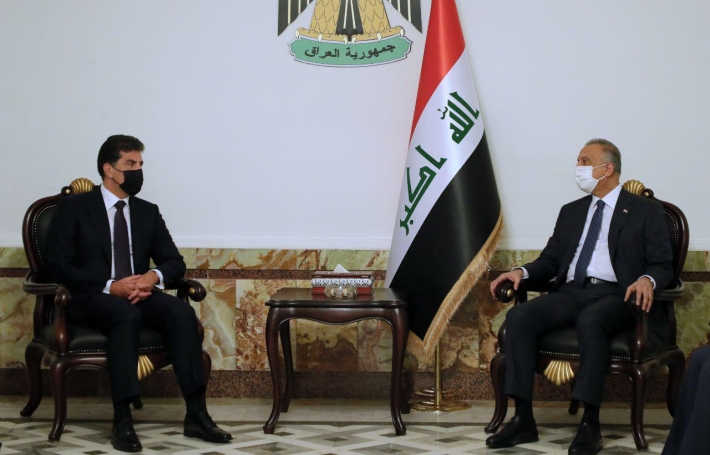 دانیشتنی نێوان سەرۆکی هەرێمی کوردستان و سەرۆک وەزیرانی عێراق بەڕێوەچوو