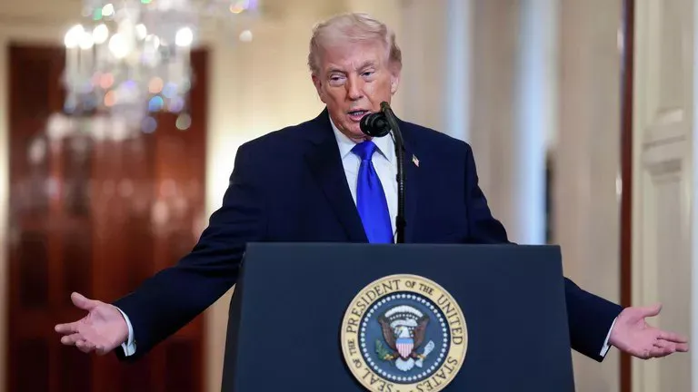 ترامپ دەڵێت ئامانجە سەربازییەکانی ئۆپراسیۆنی ئەمریکا لە ئێران بەدیهاتووە