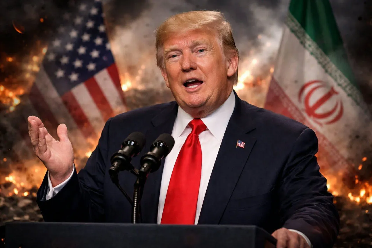 ترامپ زەنگی مەترسیدار بۆ ئێران لێ دەدات