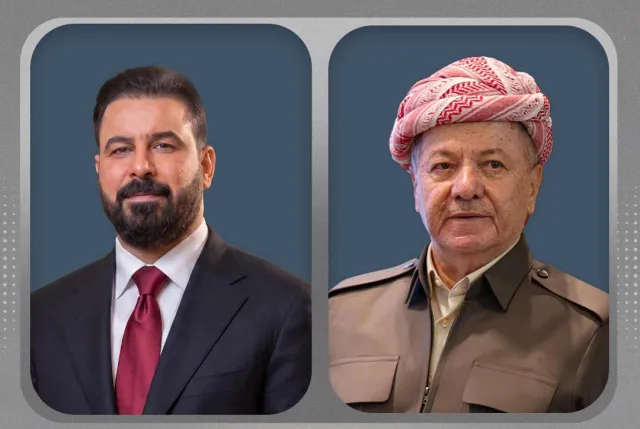 ناوەڕۆكی پەیوەندییە تەلەفۆنییەکەی نێوان سەرۆك بارزانی و سەرۆک وەزیرانی ڕاسپێردراوی عێراق