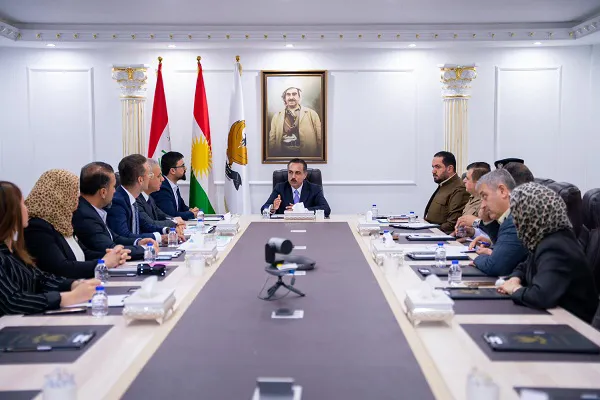 پارێزگاری هەولێر سەرپەرشتی کۆبوونەوەیەکی تایبەت بە پڕۆژەی "ستراتیژی ڕێڕەوی پایسکل‌سواری" دەکات