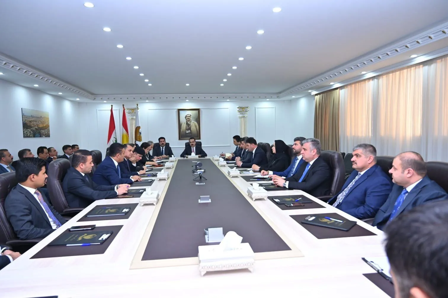 Hewlêr di rewşa amadebaşiyê de ye: Parêzgar li gel qaymeqaman civiya