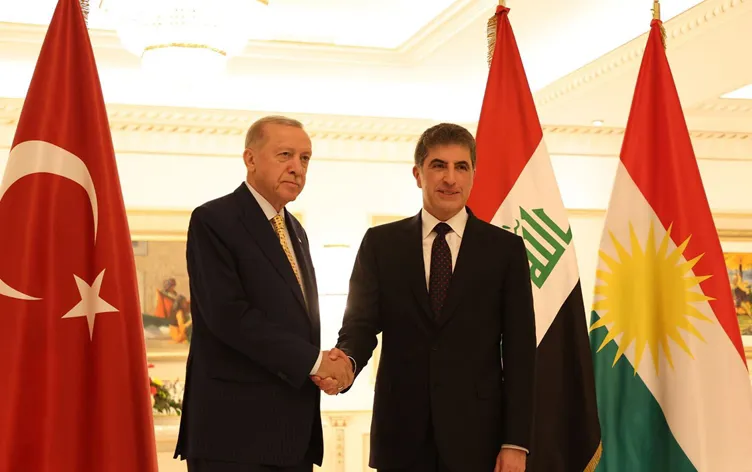 Erdoğan ile Neçirvan Barzani görüşmesine ilişkin açıklama