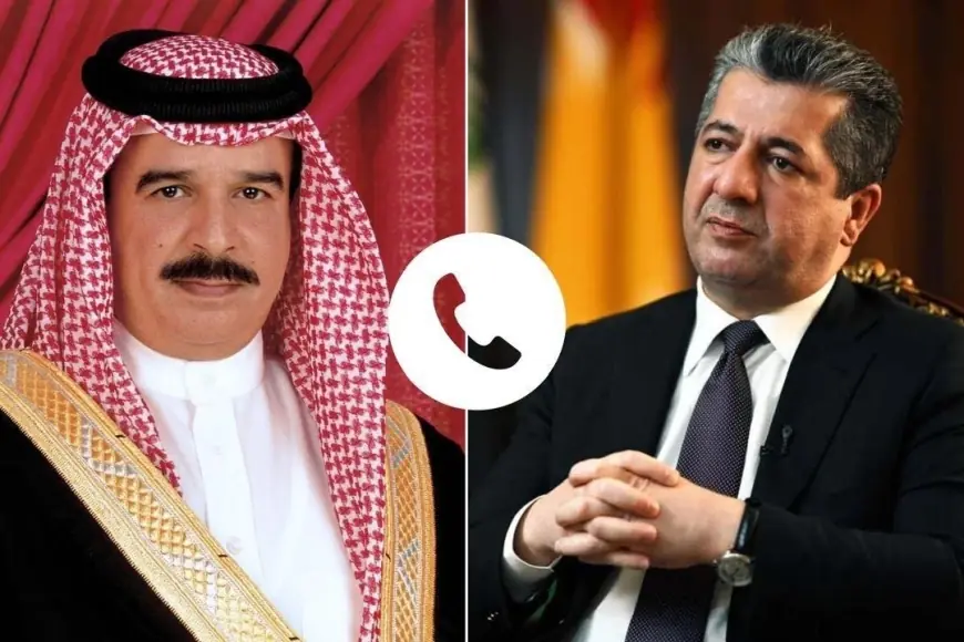 Mesrur Barzani ve Bahreyn Kralı bölgedeki durumu görüştü