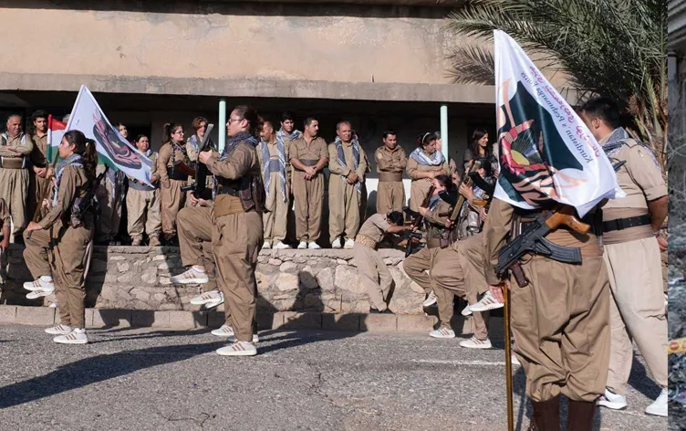 Îran bi dronan li kampa Azadî û Sazmanî Xebat xist