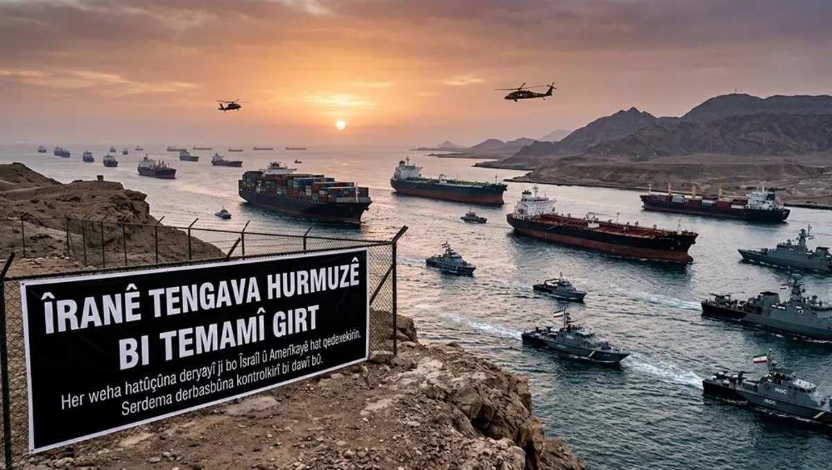 Îranê Tengava Hurmizê bi temamî girt