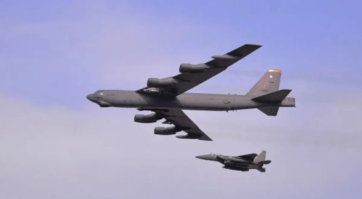 Balafirên B-52 yên Amerîkî li Îngilistanê daketin!