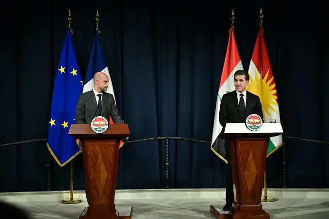 Fransa’dan Kürdistan Bölgesi'ne destek mesajı