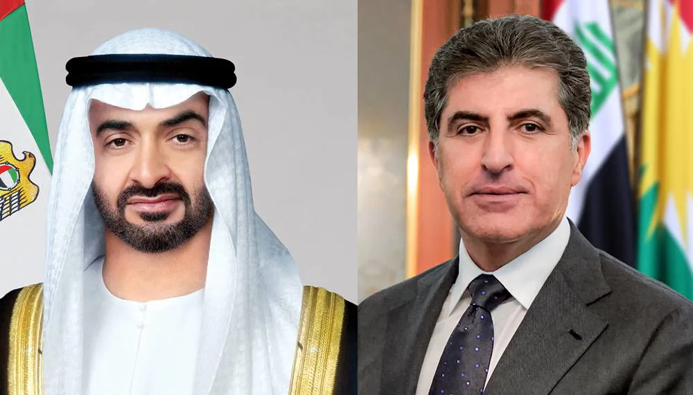 Nêçîrvan Barzanî û Serokê Îmaratê rewşa herêmê gotûbêj kirin