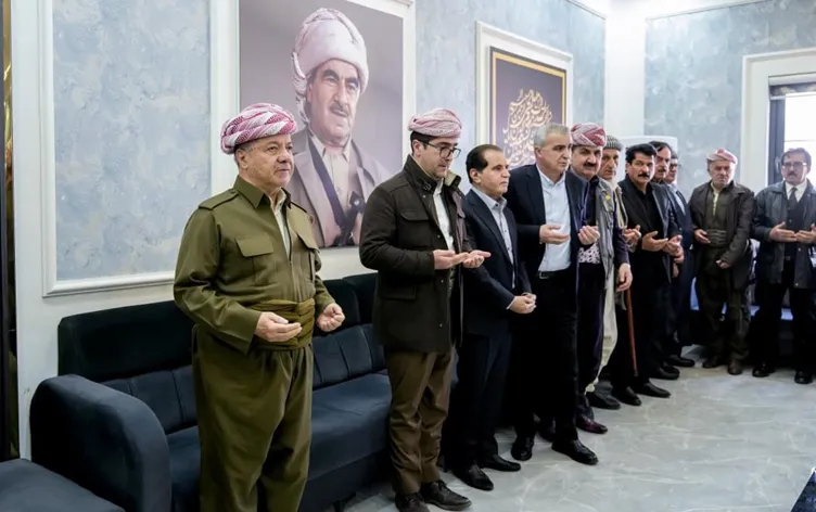 Başkan Barzani, Said Halil Hoşewi'nin taziyesine katıldı