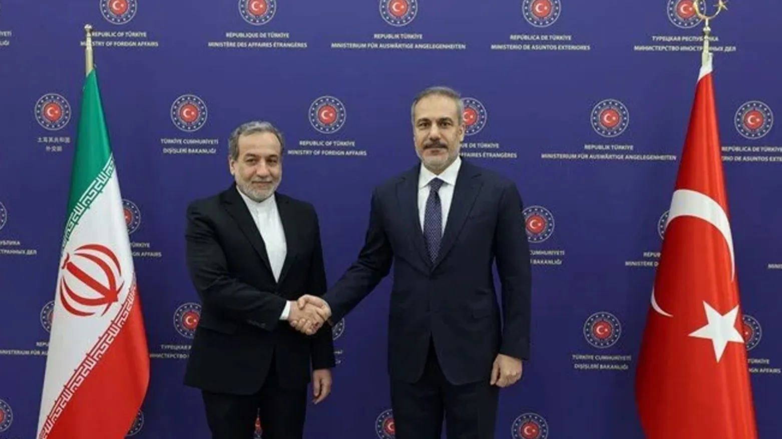 Hakan Fidan, İranlı mevkidaşı ile görüştü