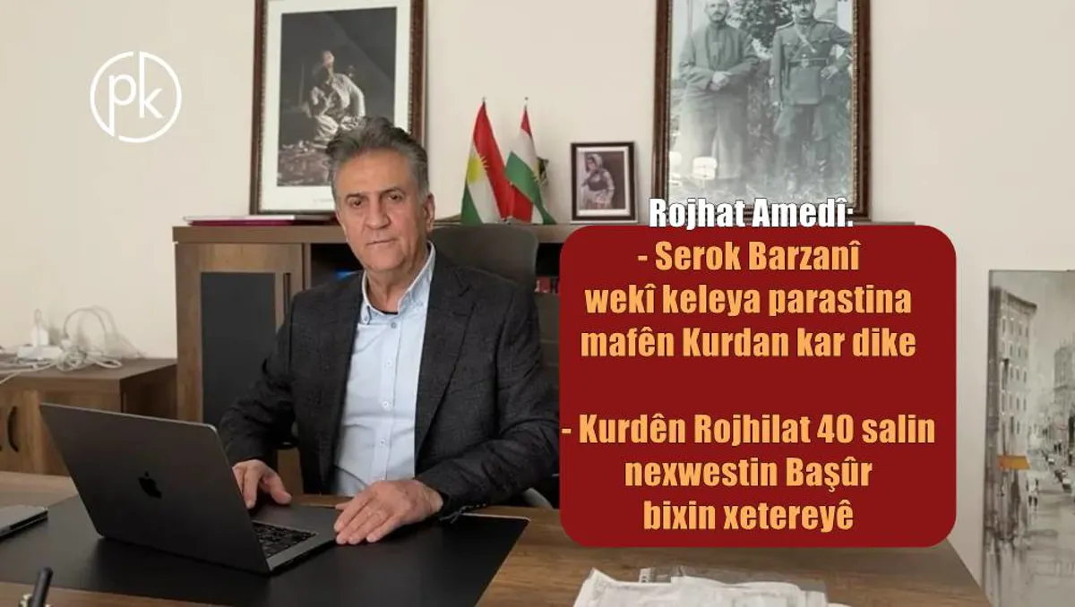 Rojhat Amedî: Yekane muxalefeta birêxistinkirî ya Îranê Kurd in