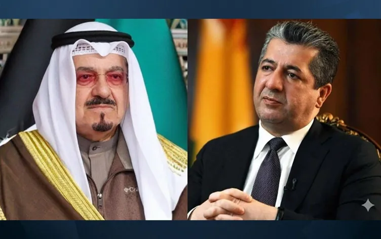 Mesrur Barzani Kuveyt’in Başbakanı ile görüştü
