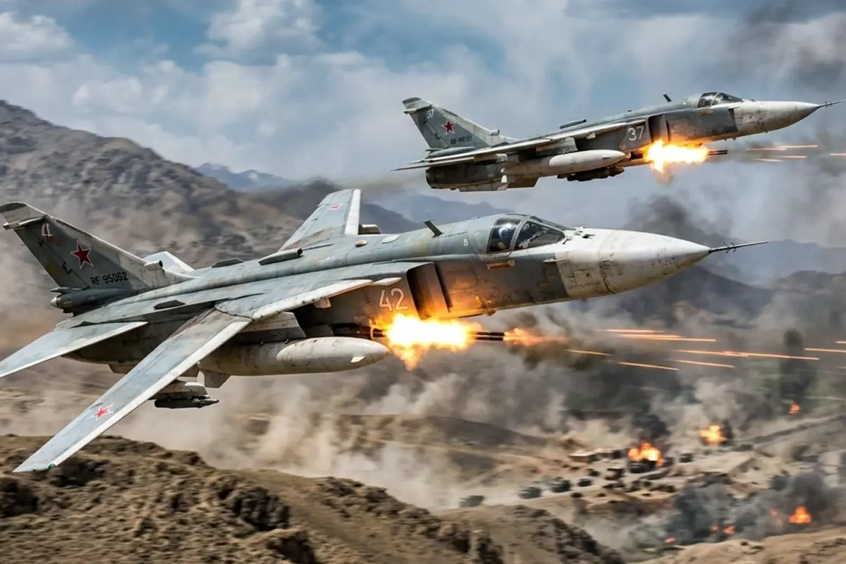 Qatar: Me 2 balafirên Su-24 yên Îranê xist