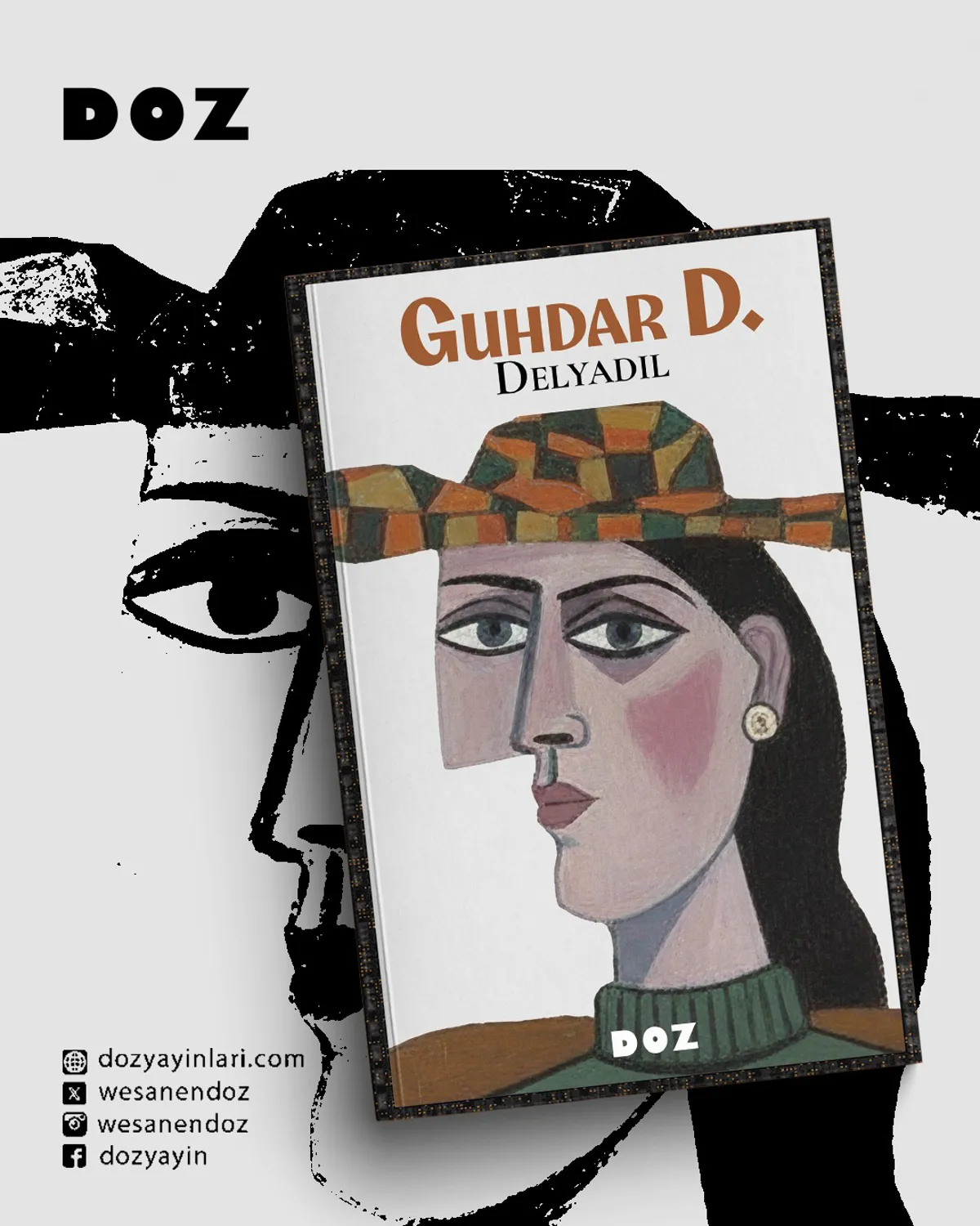 Mektûbên dijîtal bûn pirtûk: Berhema Delyadilê 'Guhdar D.' ji weşanên DOZê derket