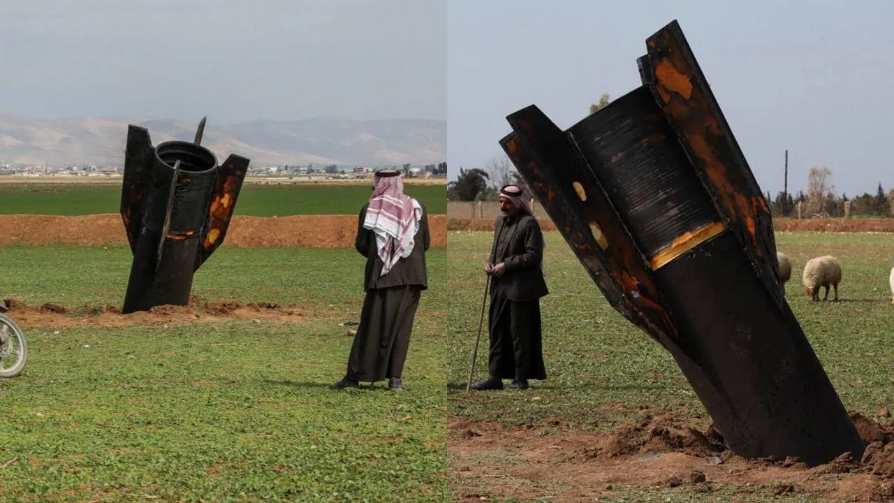 Moşeka Îranê li nav zeviyeke Qamişloyê ket
