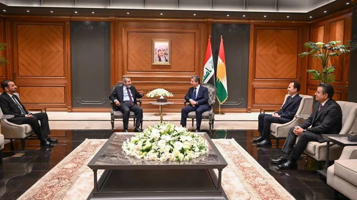 Mesrûr Barzanî û Selahedîn Behaedîn civiyan