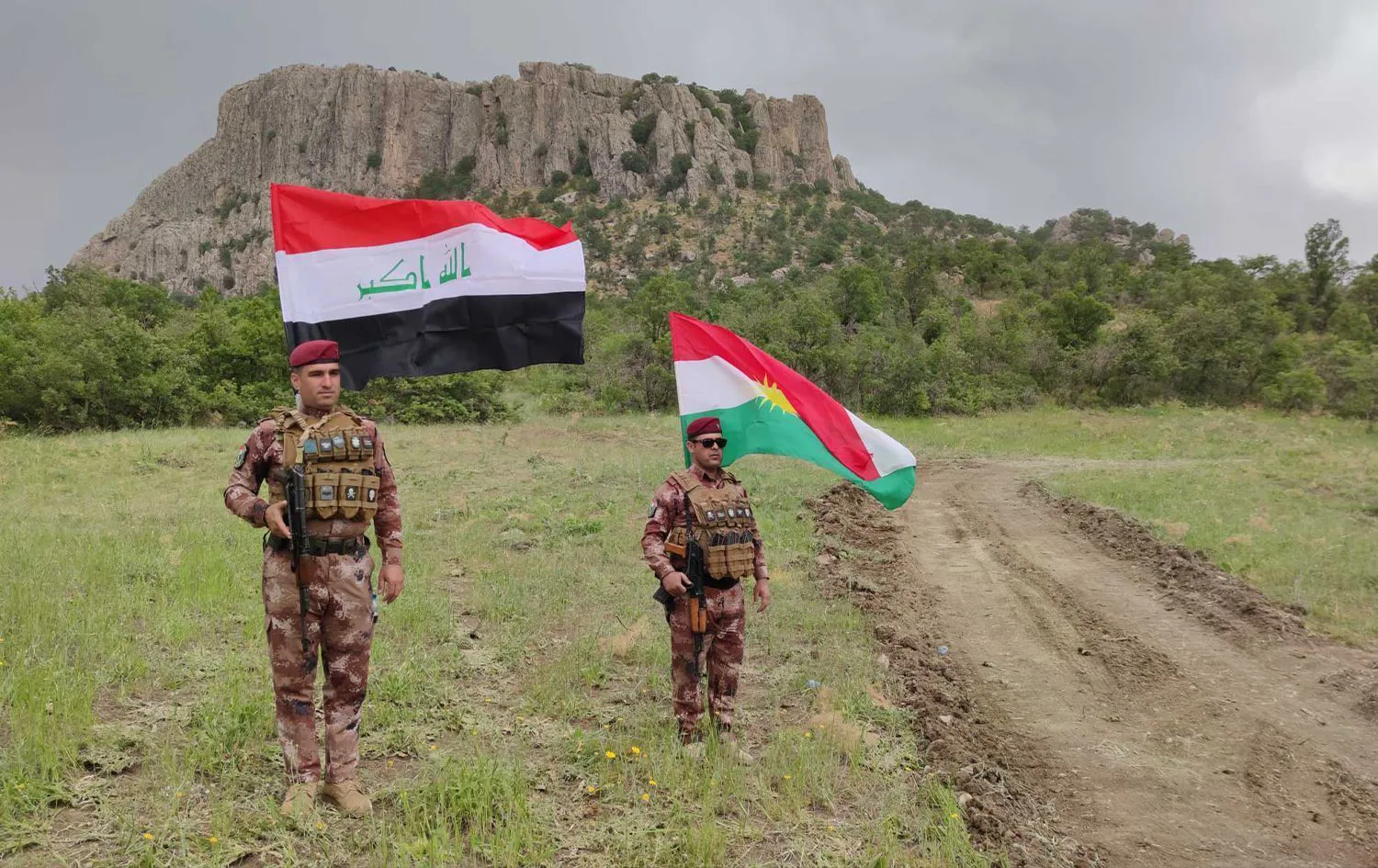 Kürdistan Bölgesi sınır hattında güvenlik değişimi... 