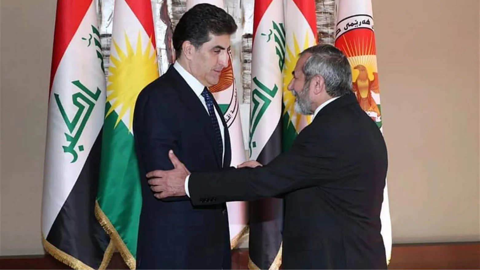 Neçirvan Barzani, Selahaddin Bahaddin'i kabul etti