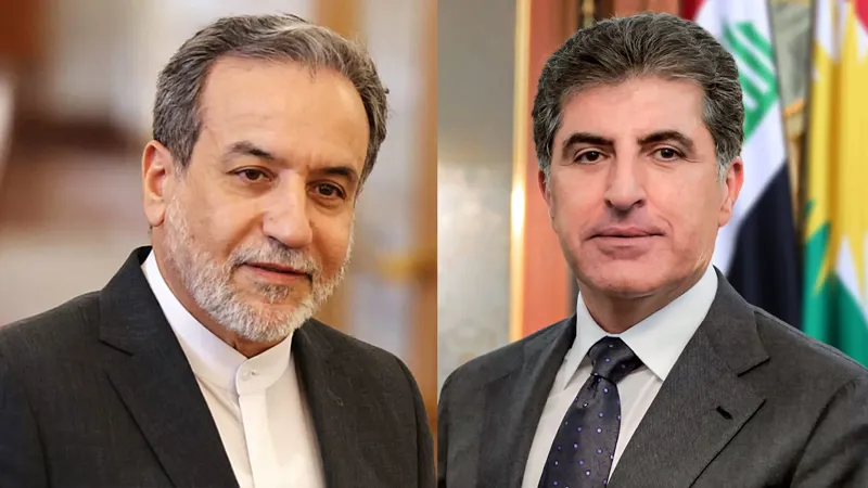 Nêçîrvan Barzanî û Abbas Araqçî li ser rewşa heremê axivîn