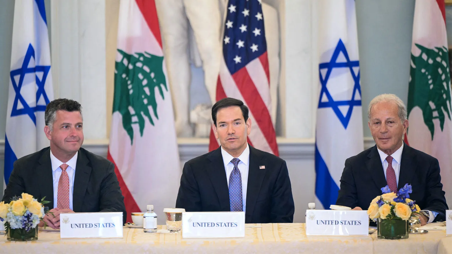 İsrail ile Lübnan heyetleri Washington'da görüştü 